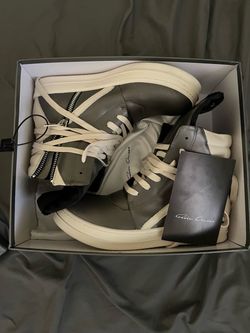 Rick Owens Geo baskets grey