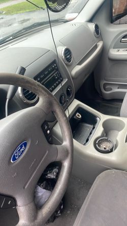 Ford SUV Interior — Steering Wheel & Dashboard
