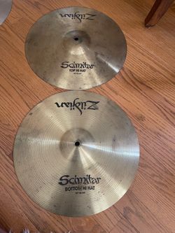 Zildjian Scimitar 14-inch top hi-hat Cymbals