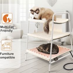 Triple Layer Heated Cat Tower New !