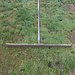 Alu.minum Grade Rake In Great Condition No Longer. Eed