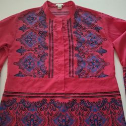 J CREW Tunic Top Boho