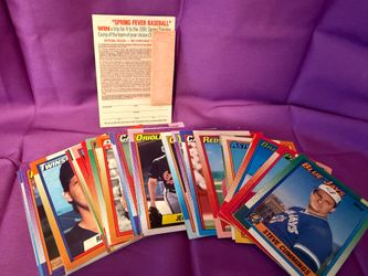 Baseball cards 1991