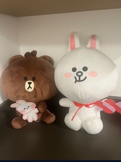 Line Friends Brown & Coney $25 
