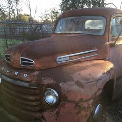 49 Ford F2“ Drivetrain And Rolling Chassis  Only”