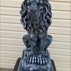 3 Foot Tall Lion Statue