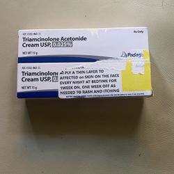 Triamcinolone Acetonide Cream, 0.025% - Rash/itch