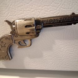 We Dont Call 911 Gun Magnet