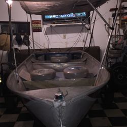 V-HULL 14ft aluminum BOAT 