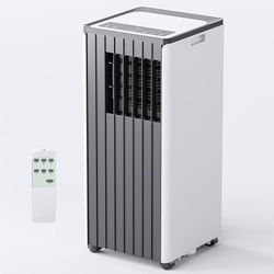 10000BTU Portable Air Conditioner - Portable AC Unit with Built-in Dehumidifier Fan Mode for Room up to 350 sq.ft. - Room Air Conditioner with 24Hour