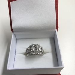 14KWG Ladies Wedding Set Approximate 2.60CTW