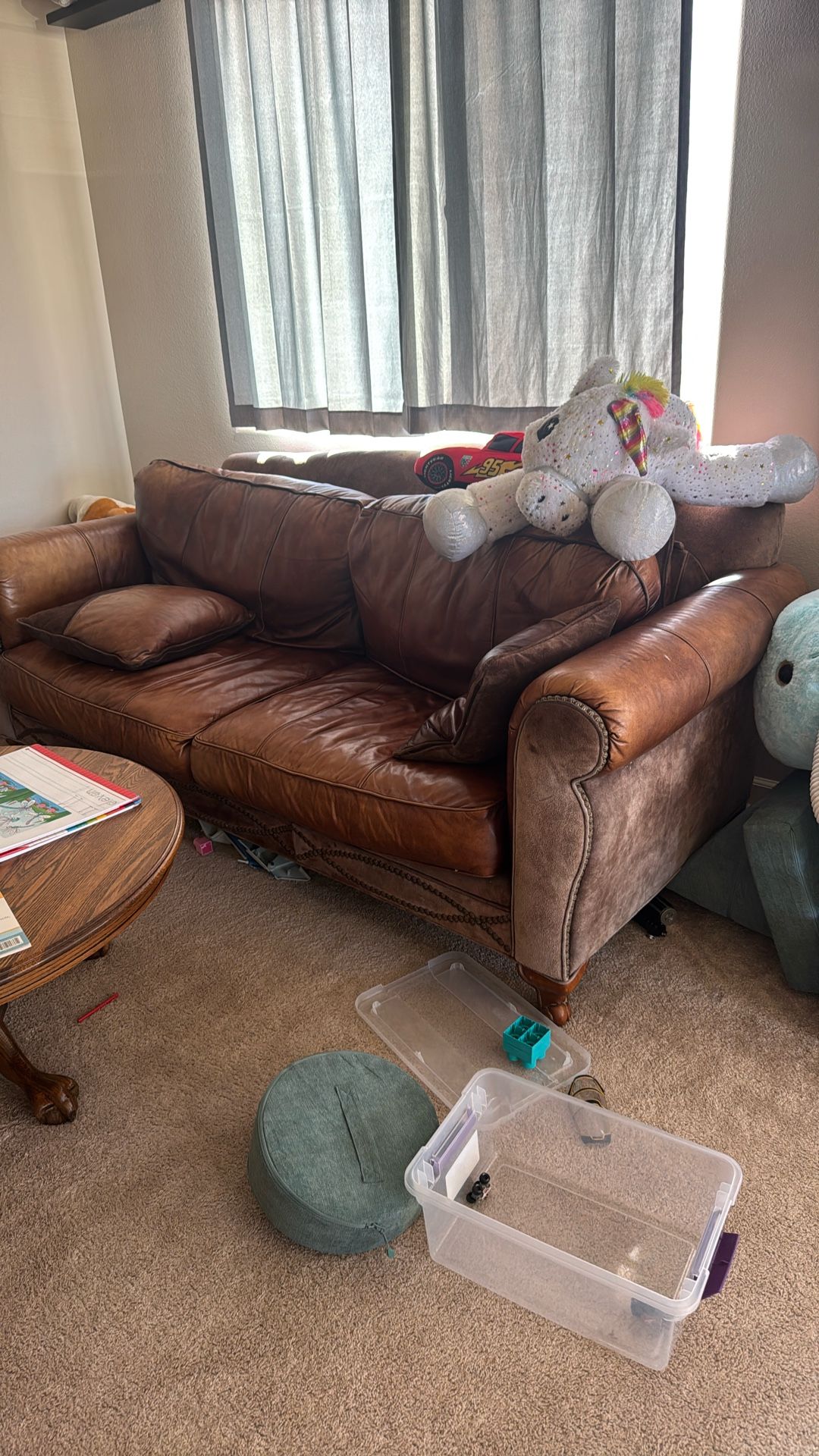Free Leather Couch