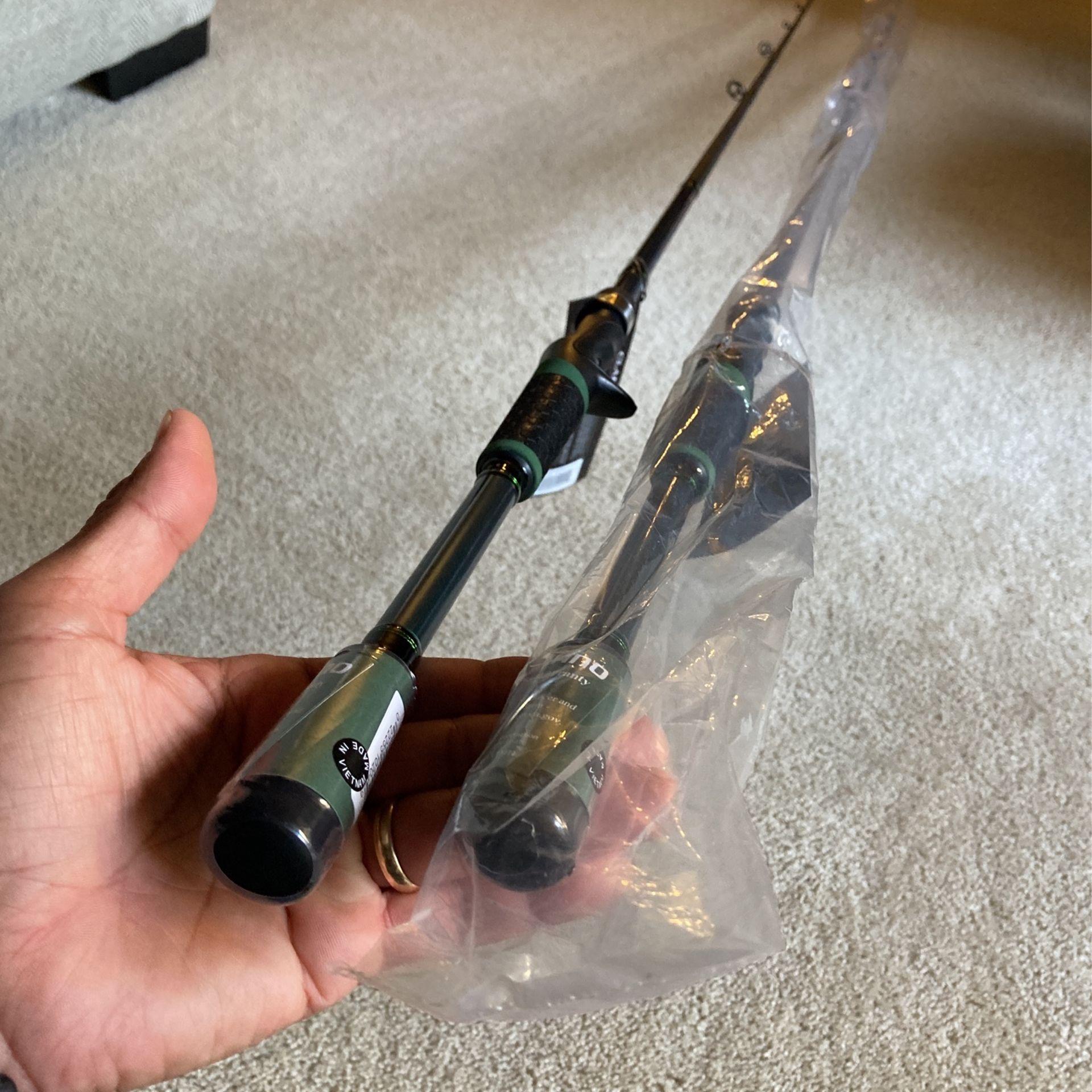 Shimano Clarus 7’2” Med Heavy Fast Action Casting Rod $75 ea