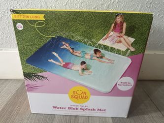 Water splash mat