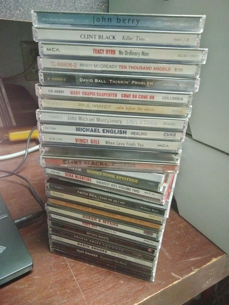 Assorted Country Music CDs