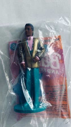 1994 Mcdonald's Locket Surprise Ken Happy Meal Toy