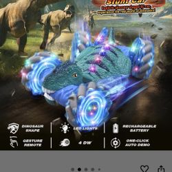Dinosaur Car With Control Remote 
