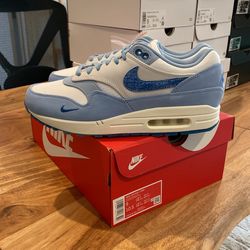 Nike Air Max 1 (Blue Print) Sz 9