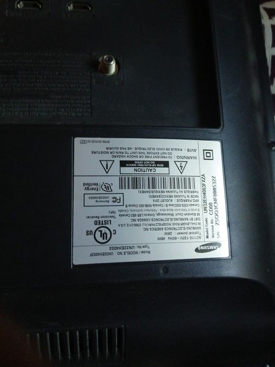 32 In Samsung TV 