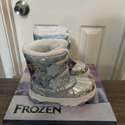 Girls Frozen Snow Boots Size 11 and 12 $30 Each