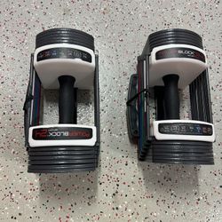 PowerBlock Sport Adjustable Dumbbells 24lbs (set of two totals up to 48lbs Max) 