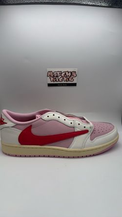 Jordan 1 Retro Low OG SP Travis Scott Tropical Pink Sz. 12