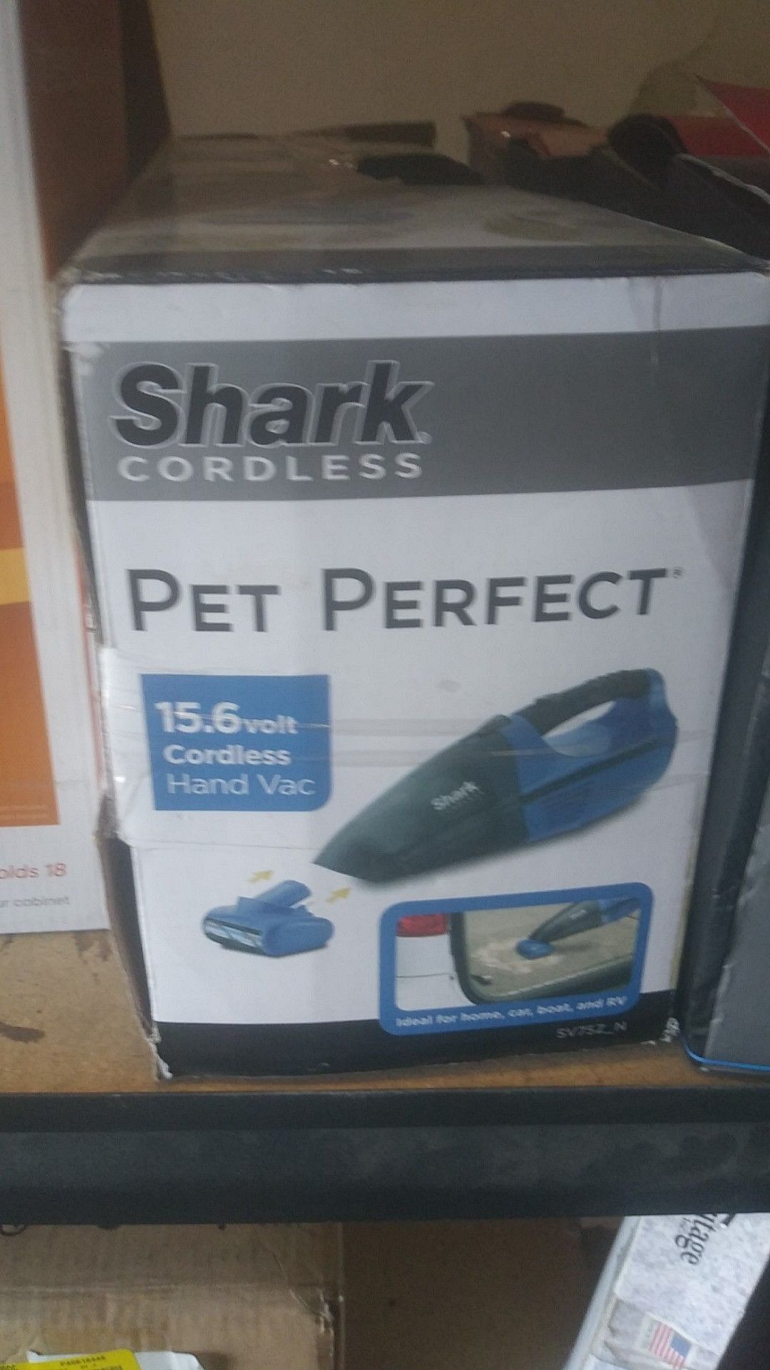 Shark cordless pet perfect 15.6 volt cordless hand vacuum