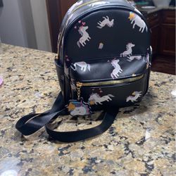 New unicorn backpack