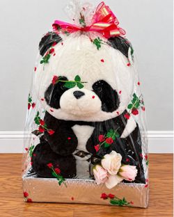 Large Panda Plush Stuffed Animal Gift Set