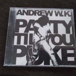 Sealed Super Rare Andrew WK Party Til You Puke EP on Bulb Records 