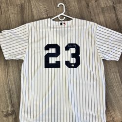 Don Mattingly signed jersey with COA