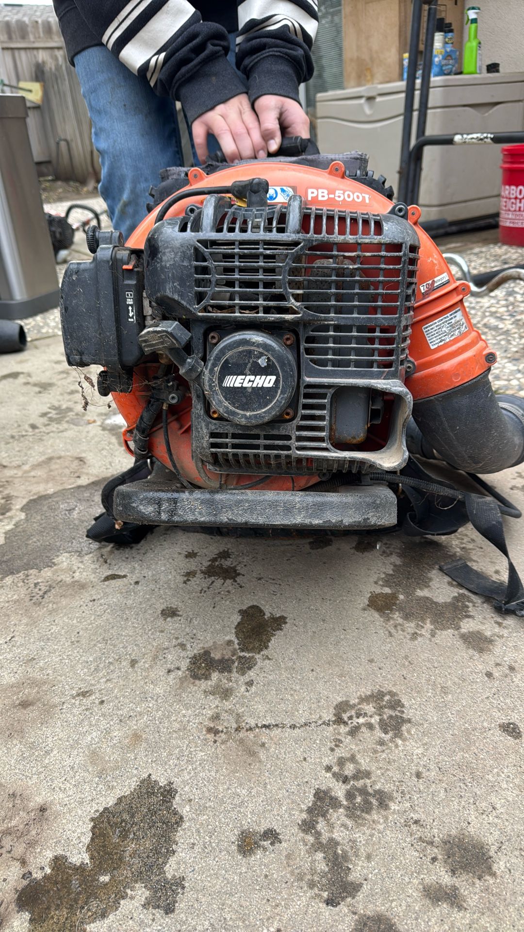 ECHO PB 500T backpack Blower