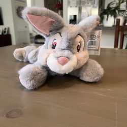 NWT Disney’s Theme Park Thumper Floppy 10” Plush Bunny