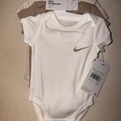 3 Pack Nike 3 Month Onesie 