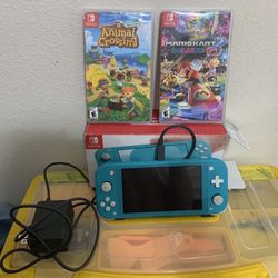 Nintendo Switch ( Mint Condition) 2 Games
