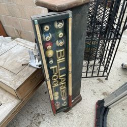 Pool Table CD Cabinet