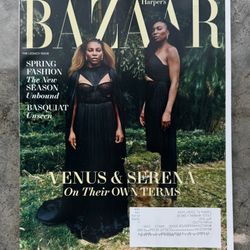 Harper's Bazaar Magazine March 2022 Venus & Serena Williams The Legacy Issue