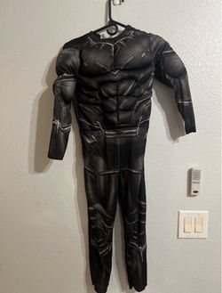 Black Panther Halloween Costume Medium – Padded Muscle Suit