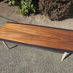 Mid-Century Modern Walnut Coffee Table 