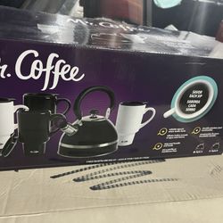 Mr. Coffee 9pc Tea Kettle And Mug Set 