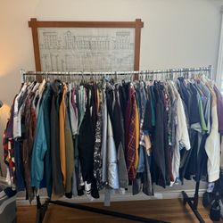 Clothing Lot - 215 Pieces - 178 Men’s & 37 Women’s Shirts Jackets and Coats