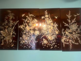 Vietnamese Laquered painting