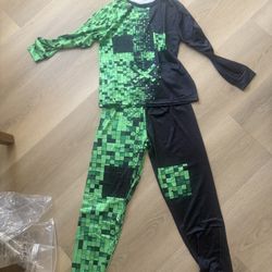 Minecraft Pajama 10-12 y