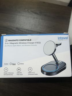 3in1 magnetic wireless Charging station for Apple iPhones 15 14 13 Watch