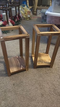 Wooden Lanterns x12