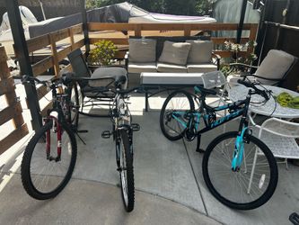 4 bikes