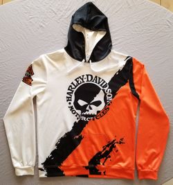 Harley-Davidson Pull Over Hoodie Size Large