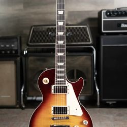New 2025 Gibson 60s Bourbon Burst Les Paul Electric Guitar With Case. Guitarra Eléctrica