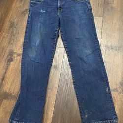Men’s Blue Jeans Size 36x30 By G H Bass #19
