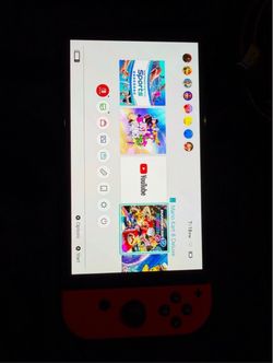 Nintendo switch OLED Mario edition
